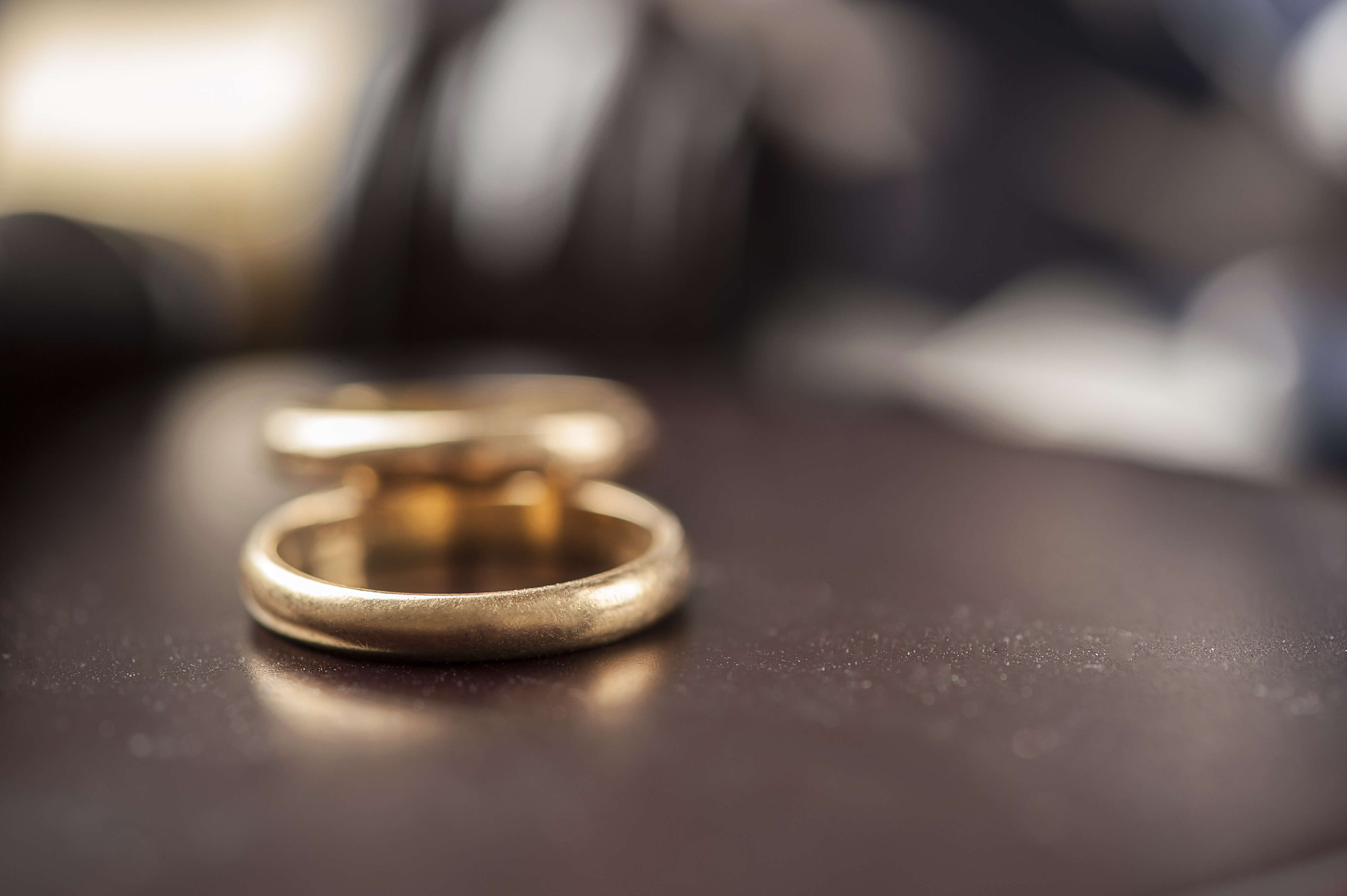 Wedding rings - no fault divorce cost